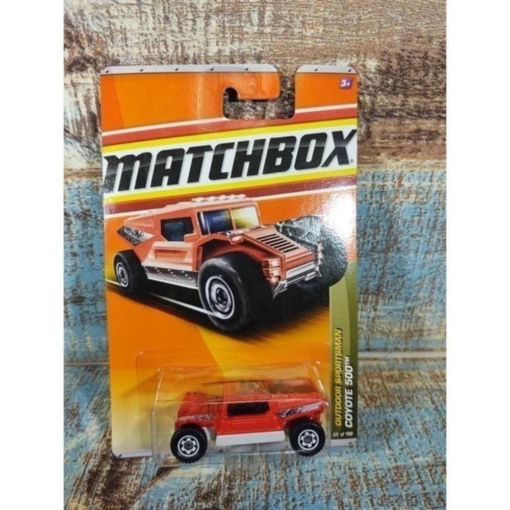 MATCHBOX‎ 2010 OUTDOOR SPORTSMAN COYOTE 500 RED #81/100